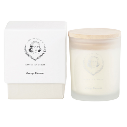 Anke Products - Orange Blossom Scented Soy Candles 160g - 1